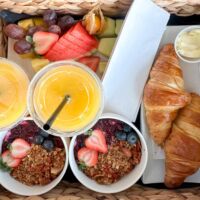 Breakfast Basket from the Bistro at Summerland Waterfront Resort & Spa