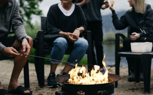Campfire and S'mores