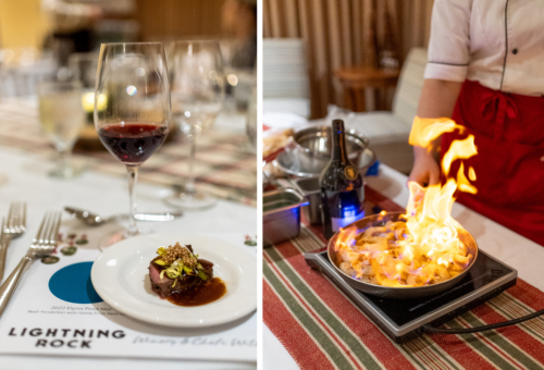 Summerland Waterfront Resort Sips and snacks wine and food event